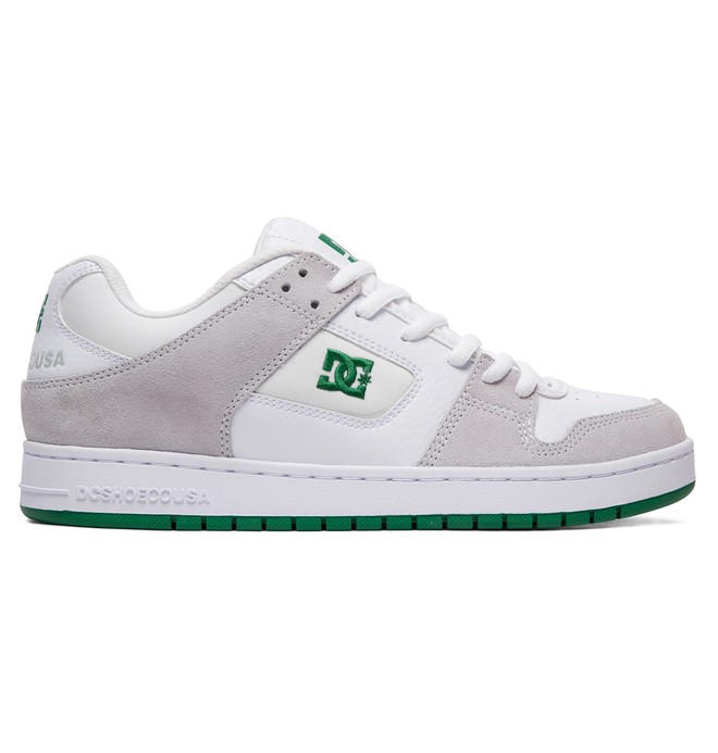 dcshoes, Manteca Shoes, WHITE/GREEN (wgn) 0 Manteca Shoes White ADYS100177 DC Shoes