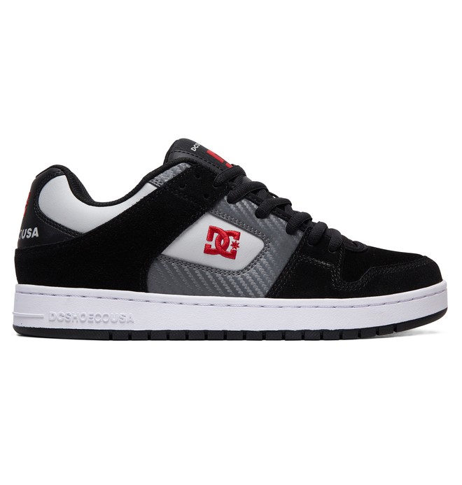 dcshoes, Manteca Shoes, BLACK/GREY/RED (xksr) 0 Manteca Shoes Black ADYS100177 DC Shoes