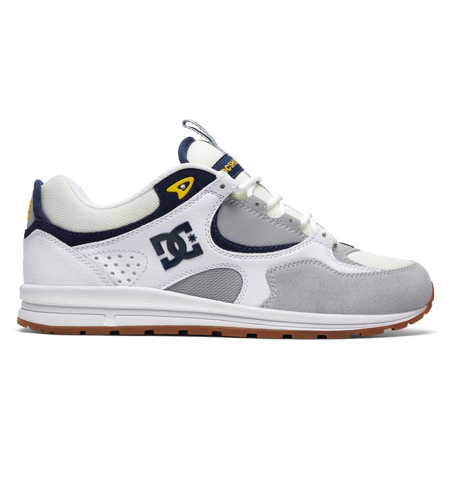 dcshoes, Kalis Lite - Zapatillas, WHITE/GREY/YELLOW (wyy) 0 Kalis Lite - Zapatillas Blanco ADYS100291 DC Shoes