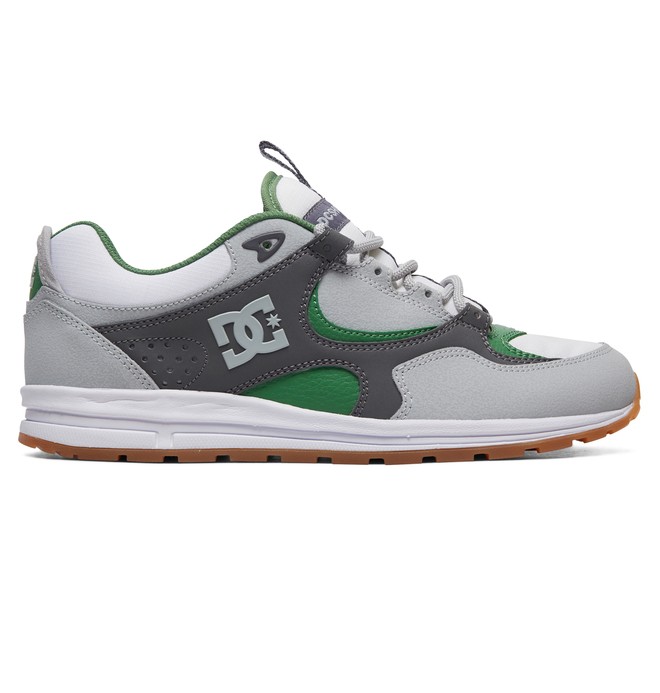 dcshoes, Kalis Lite Shoes, GREY/WHITE/GREEN (xswg) 0 Kalis Lite Shoes Grey ADYS100291 DC Shoes