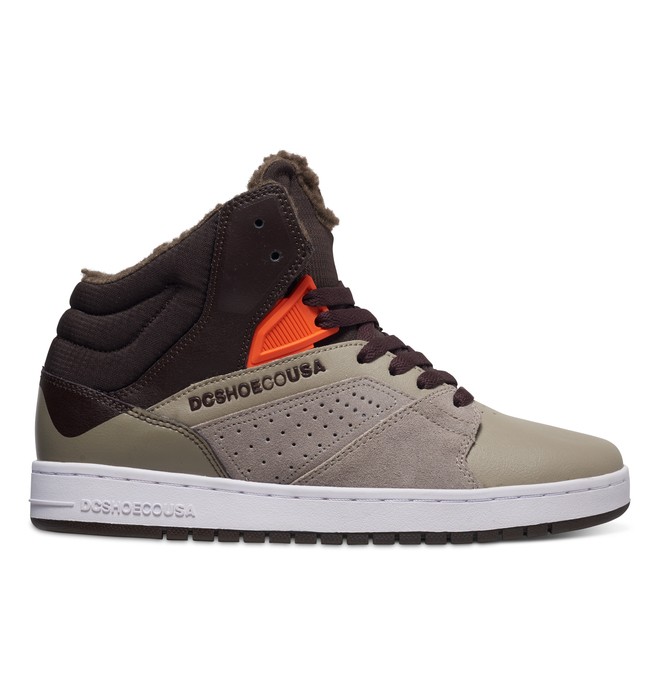 dcshoes, Seneca - High-Top Shoes, BROWN/GREY (brg) 0 Seneca - High-Top Shoes ADYS100323 DC Shoes
