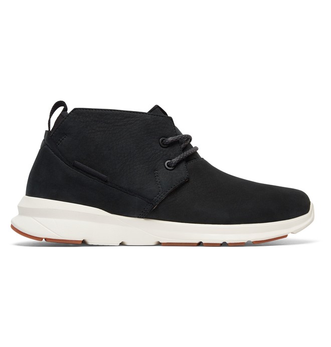 dcshoes, Ashlar LE - Chaussures mi-Hautes pour Homme, BLACK/WHITE (bkw) 0 Ashlar LE - Chaussures mi-Hautes pour Homme Noir ADYS100367 DC Shoes