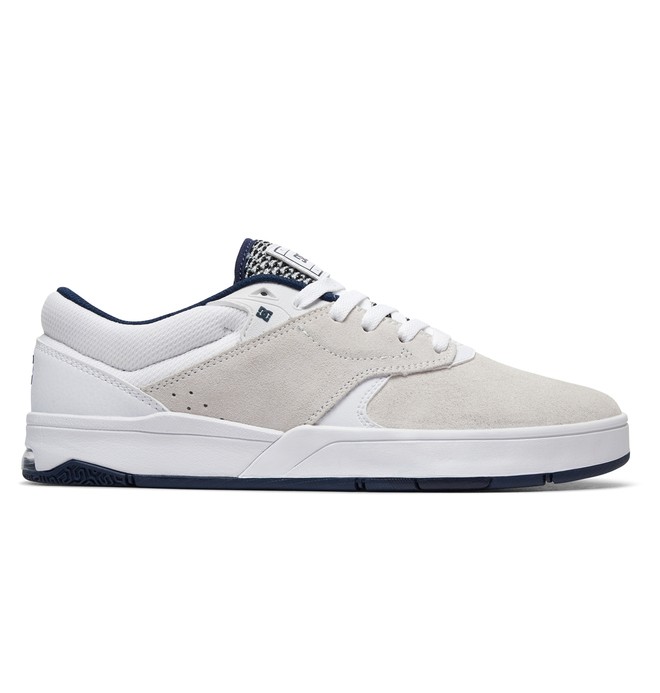 dcshoes, Tiago S - Skate Shoes for Men, WHITE/NAVY (wny) 0 Tiago S - Skate Shoes for Men White ADYS100386 DC Shoes
