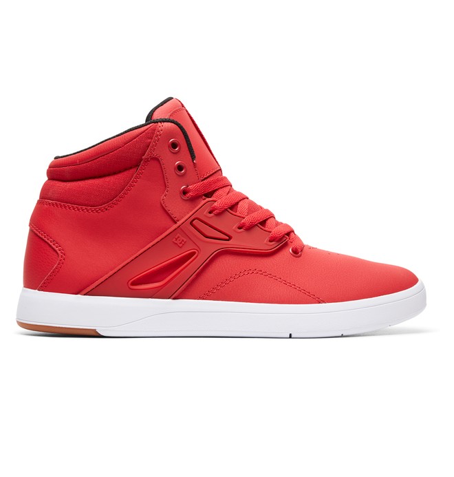 dcshoes, Frequency High-Top Shoes, RED (red) 0 Frequency High-Top Shoes Red ADYS100410 DC Shoes