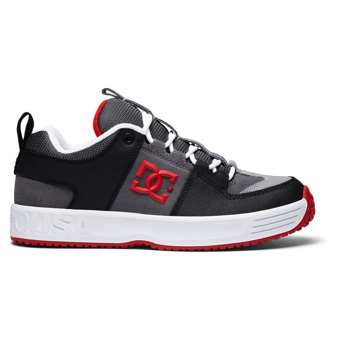 dcshoes, Lynx OG - Skate Shoes, GREY/RED (grf) 0 Lynx OG - Skate Shoes Grey ADYS100425 DC Shoes