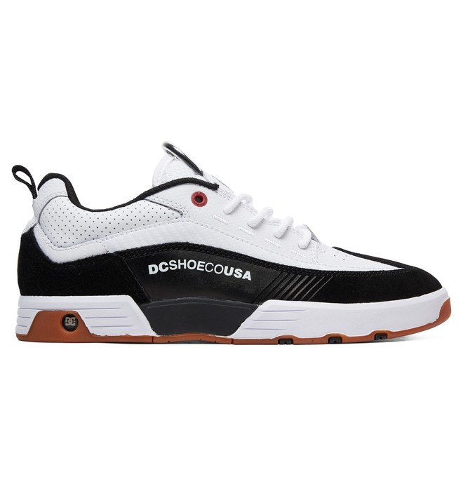 dcshoes, Legacy 98 Slim S Skate Shoes, WHITE/ATHLETIC RED/BLACK (wa1) 0 Legacy 98 Slim S Skate Shoes White ADYS100435 DC Shoes