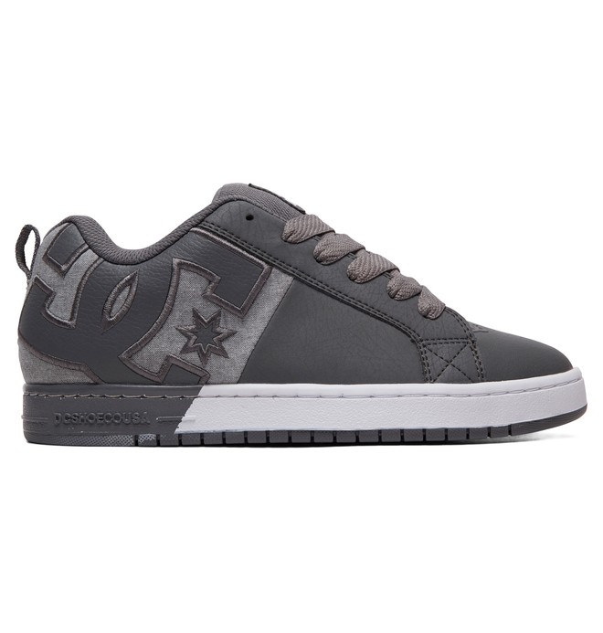 dcshoes, Court Graffik Shoes, PEWTER (pew) 0 Court Graffik Shoes Grey ADYS100442 DC Shoes