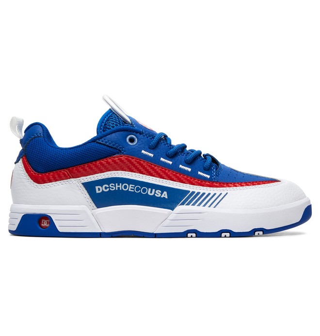 dcshoes, Legacy 98 Slim - Scarpe da Uomo, BLUE/RED/WHITE (xbrw) 0 Legacy 98 Slim - Scarpe da Uomo Blue ADYS100445 DC Shoes