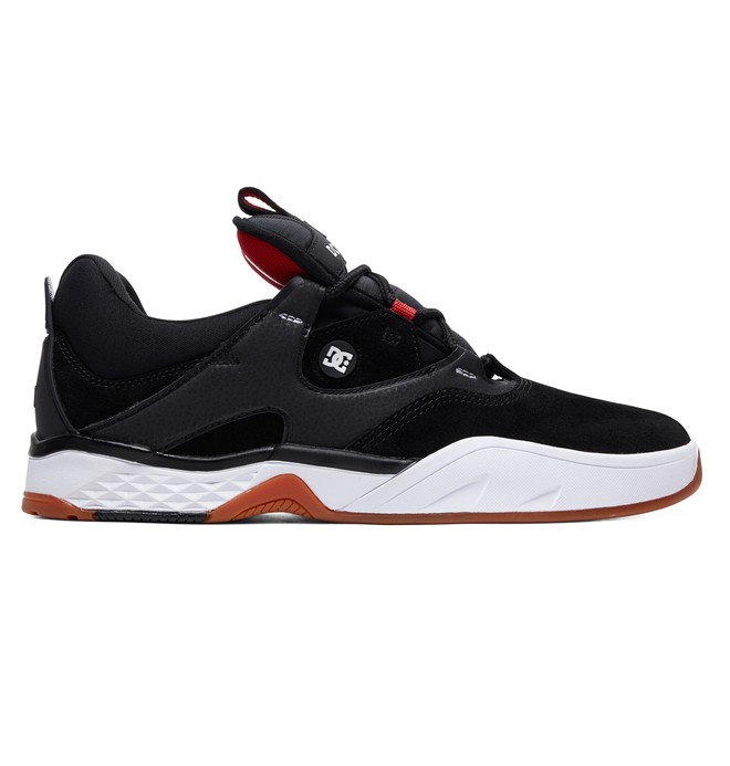 dcshoes, Kalis S Skate Shoes, BLACK/WHITE/RED (xkwr) 0 Kalis S Skate Shoes Multicolor ADYS100470 DC Shoes
