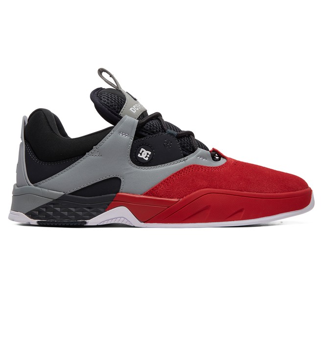 dcshoes, Kalis S Skate Shoes, RED/BLACK/GREY (xrks) 0 Kalis S Skate Shoes Red ADYS100470 DC Shoes