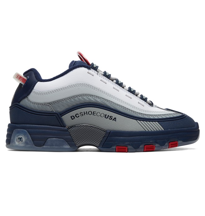 dcshoes, Legacy Shoes, NAVY/RED (nrd) 0 Legacy Shoes Blue ADYS100476 DC Shoes