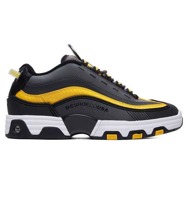 dcshoes, Legacy Shoes, GREY/BLACK/YELLOW (xsky) 0 Legacy Shoes Grey ADYS100476 DC Shoes