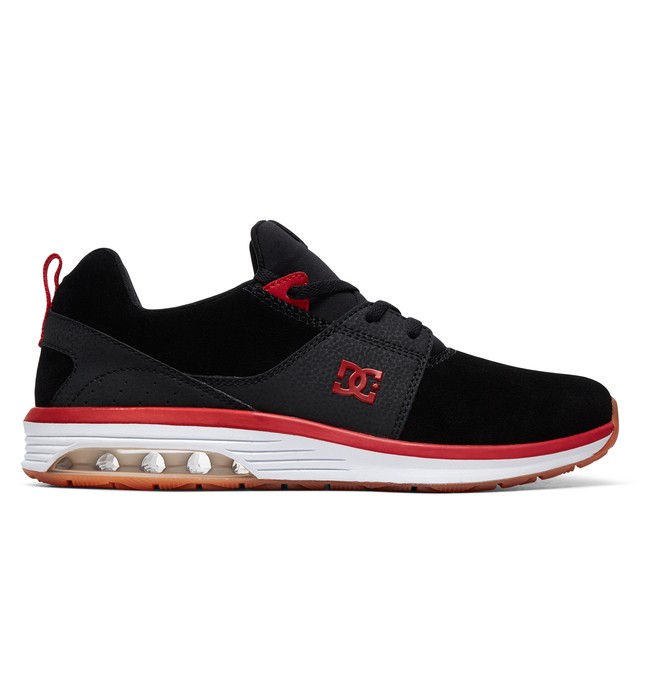 dcshoes, Heathrow IA SE - Zapatos para Hombre, BLACK/ATHLETIC RED (bat) 0 Heathrow IA SE - Zapatos para Hombre Negro ADYS200039 DC Shoes