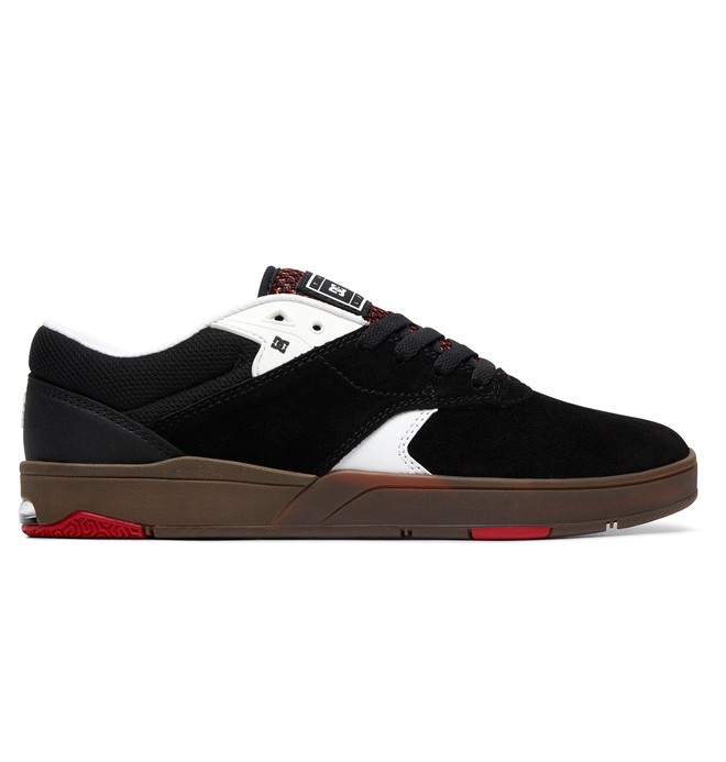 dcshoes, Tiago S - Skateschoenen voor Heren, BLACK/GUM (bgm) 0 Tiago S - Skateschoenen voor Heren Black ADYS200068 DC Shoes