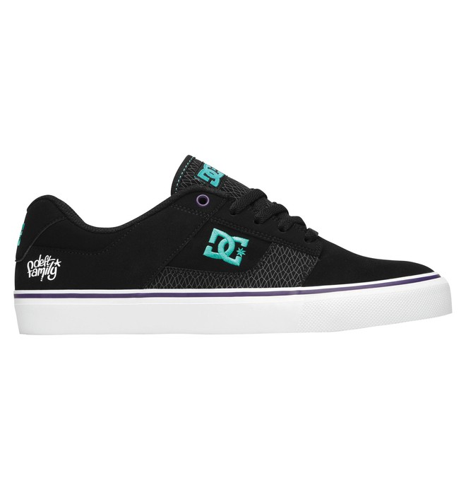 dcshoes, BRIDGE DEFT FAMILY, BLACK/WHITE/BLACK PR (kwk) 0 BRIDGE DEFT FAMILY ADYS300001 DC Shoes