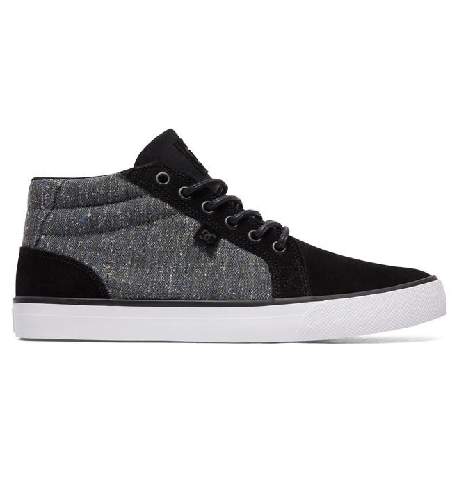 dcshoes, Council SE - Chaussures mi-Hautes, BLACK/ARMOR/WHITE (bmw) 0 Council SE - Chaussures mi-Hautes Noir ADYS300076 DC Shoes