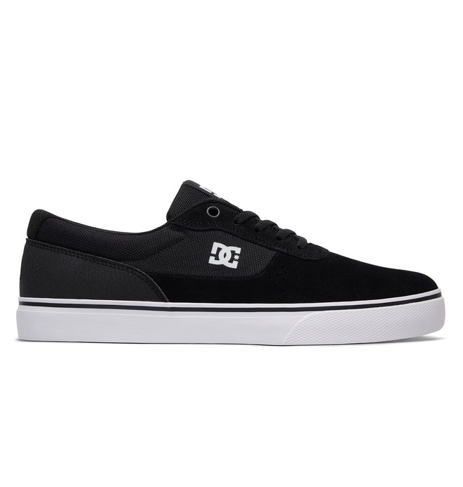 dcshoes, Switch S Skate Shoes, BLACK/WHITE/BLACK (xkwk) 0 Switch S Skate Shoes Black ADYS300104 DC Shoes