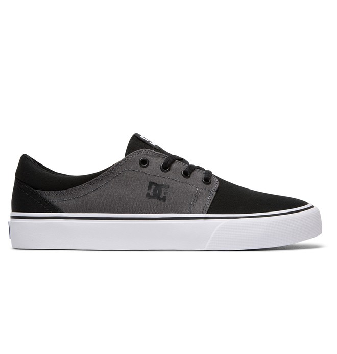 dcshoes, Trase TX - Shoes, BATTLESHIP/WHITE (baw) 0 Trase TX - Shoes Grey ADYS300126 DC Shoes