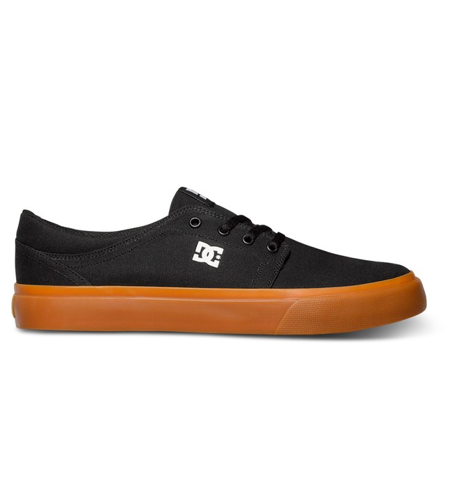 dcshoes, Trase TX Shoes, BLACK/GUM (bgm) 0 Trase TX Shoes Black ADYS300126 DC Shoes