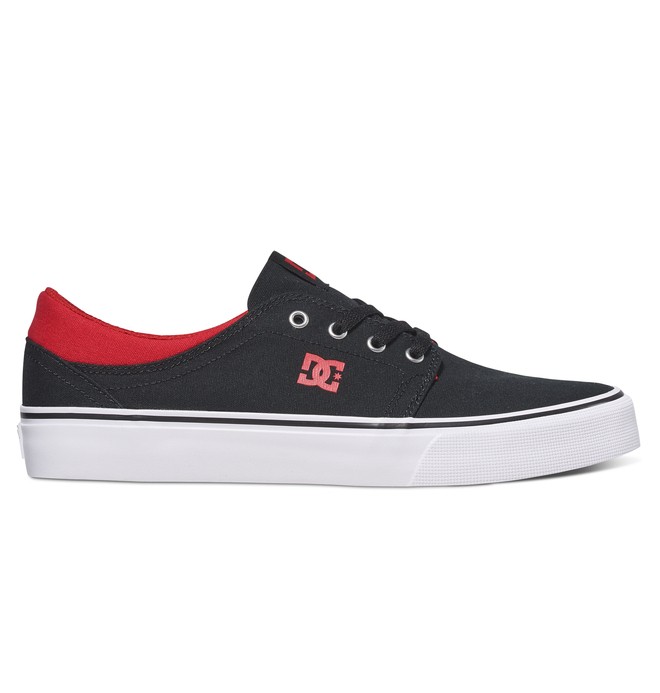dcshoes, Trase TX - Baskets, BLACK/RED/WHITE (xkrw) 0 Trase TX - Baskets Noir ADYS300126 DC Shoes