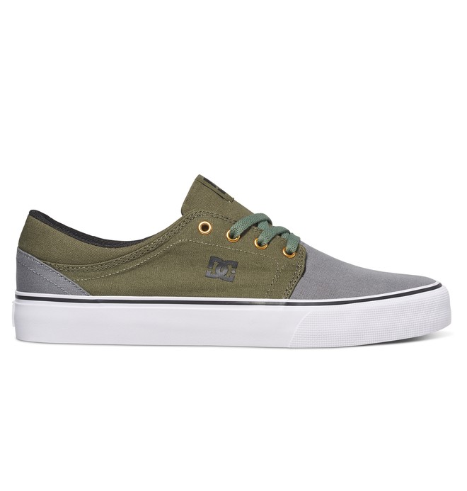 dcshoes, Trase TX - Shoes, GREY/BLACK/GREEN (xskg) 0 Trase TX - Shoes Grey ADYS300126 DC Shoes