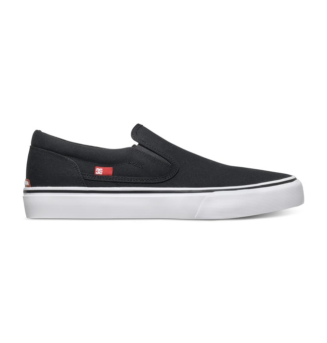 dcshoes, Trase - Slip-On Schuhe, BLACK/WHITE (bkw) 0 Trase - Slip-On Schuhe Schwarz ADYS300184 DC Shoes