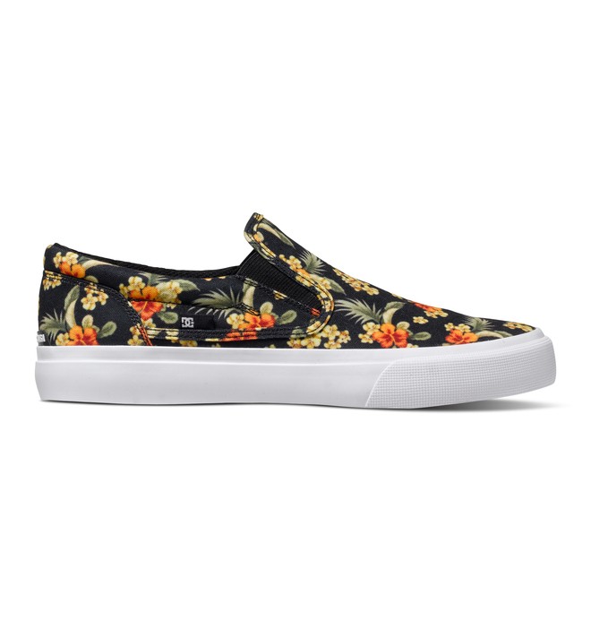 dcshoes, Men's Trase SP Slip On Shoes, BLACK GRAPHIC (bgp) 0 Men's Trase SP Slip On Shoes ADYS300185 DC Shoes