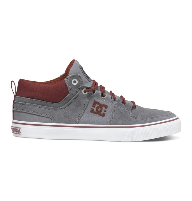 dcshoes, Lynx Vulc Mid Shoes, GREY/WHITE (grw) 0 Lynx Vulc Mid Shoes ADYS300255 DC Shoes