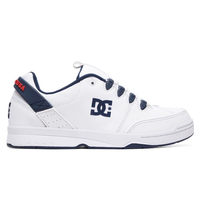 dcshoes, Syntax Shoes, WHITE/NAVY (wny) 0 Syntax Shoes White ADYS300290 DC Shoes