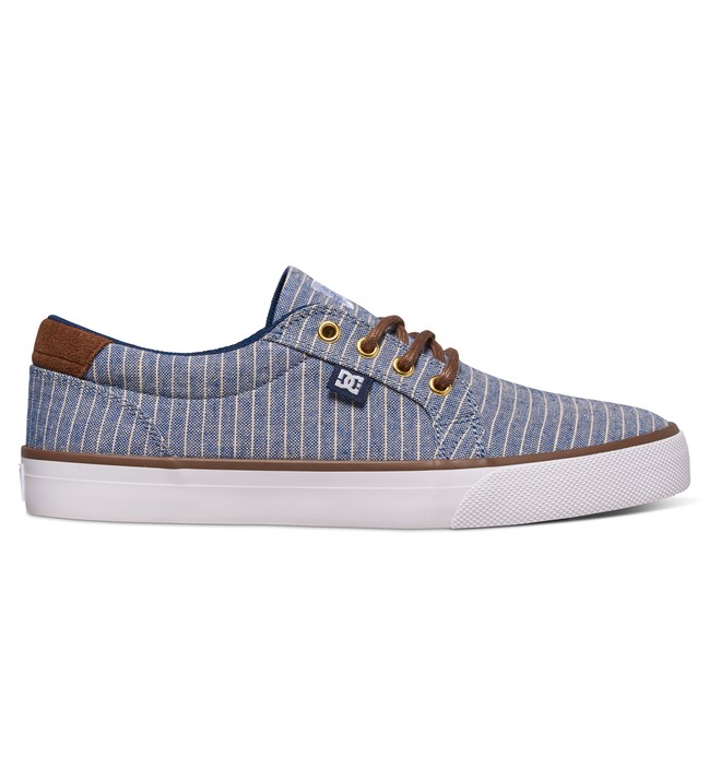 dcshoes, Council TX LE - Leather Shoes for Men, BROWN/BLUE (bnb) 0 Council TX LE - Leather Shoes for Men ADYS300388 DC Shoes