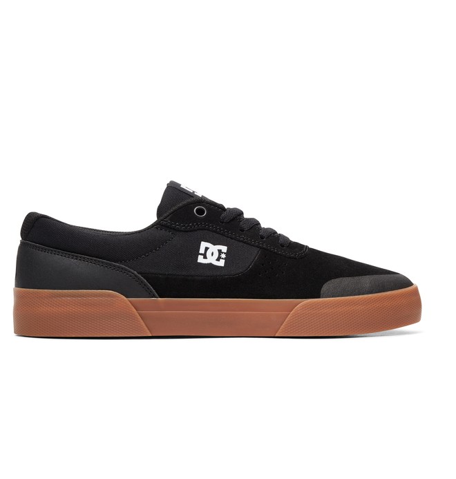 dcshoes, Switch Plus S - Skate Shoes for Men, BLACK/GUM (bgm) 0 Switch Plus S - Skate Shoes for Men Black ADYS300399 DC Shoes