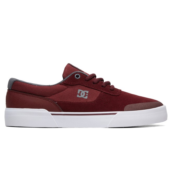 dcshoes, Switch Plus S Skate Shoes, BURGUNDY (bur) 0 Switch Plus S Skate Shoes Red ADYS300399 DC Shoes
