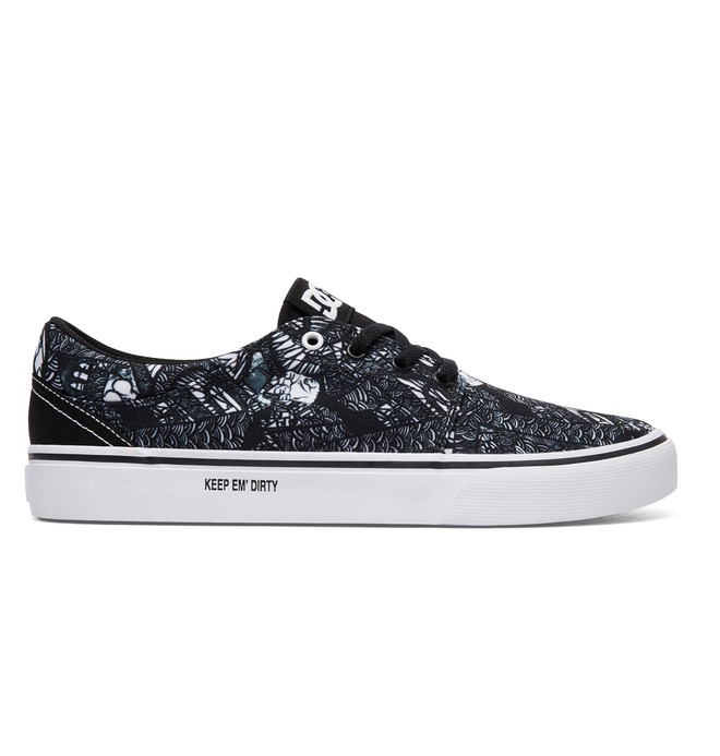 dcshoes, Trase X Darbotz - Shoes, BLACK/WHITE (bkw) 0 Trase X Darbotz - Shoes ADYS300401 DC Shoes
