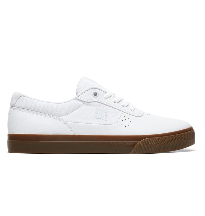 dcshoes, Switch Shoes, WHITE/GUM (wg5) 0 Switch Shoes White ADYS300431 DC Shoes