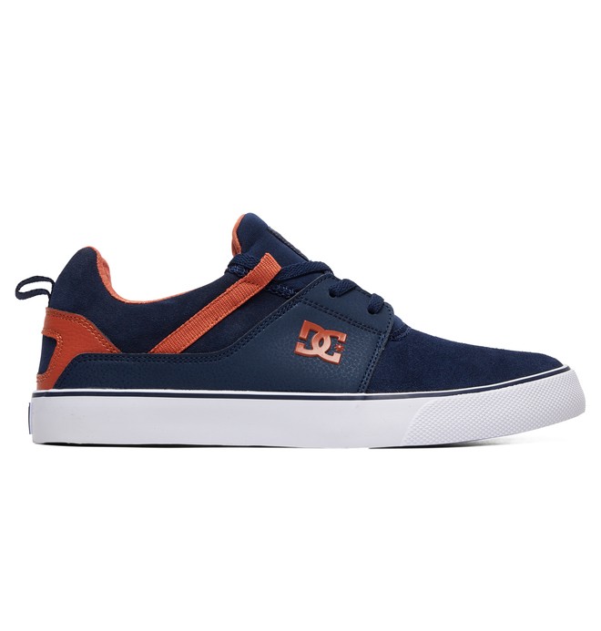dcshoes, Heathrow Vulc Shoes, INDIGO (ind) 0 Heathrow Vulc Shoes Blue ADYS300443 DC Shoes