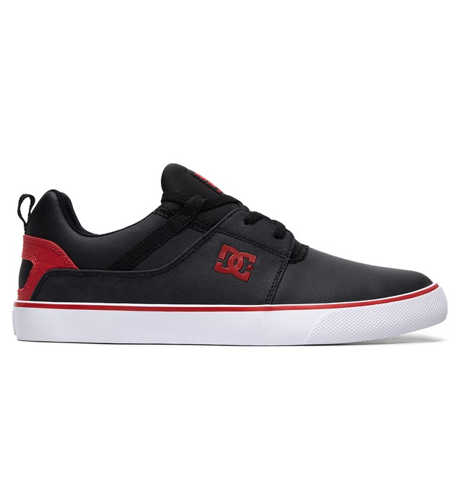 dcshoes, Heathrow Vulc - Schoenen voor Heren, BLACK/ATHLETIC RED/WHITE (kaw) 0 Heathrow Vulc - Schoenen voor Heren Black ADYS300443 DC Shoes