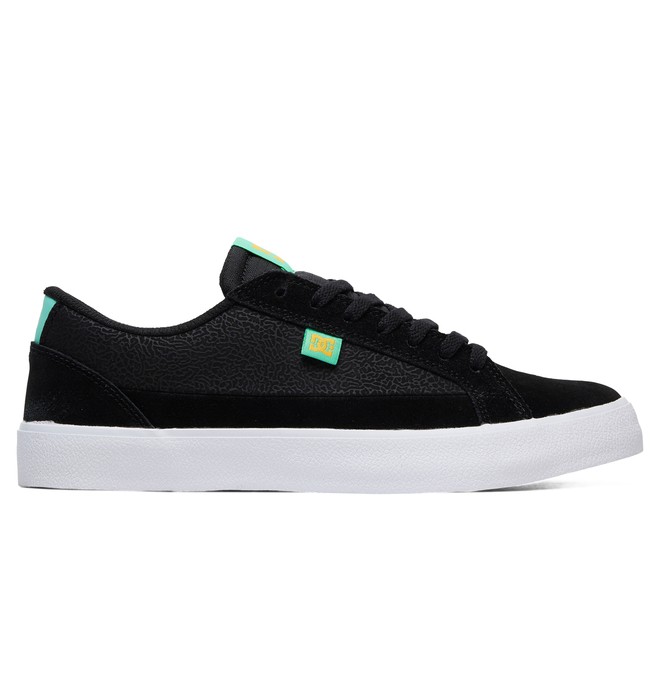 dcshoes, Lynnfield S Skate Shoes, BLACK/TURQUOISE (btu) 0 Lynnfield S Skate Shoes Black ADYS300463 DC Shoes