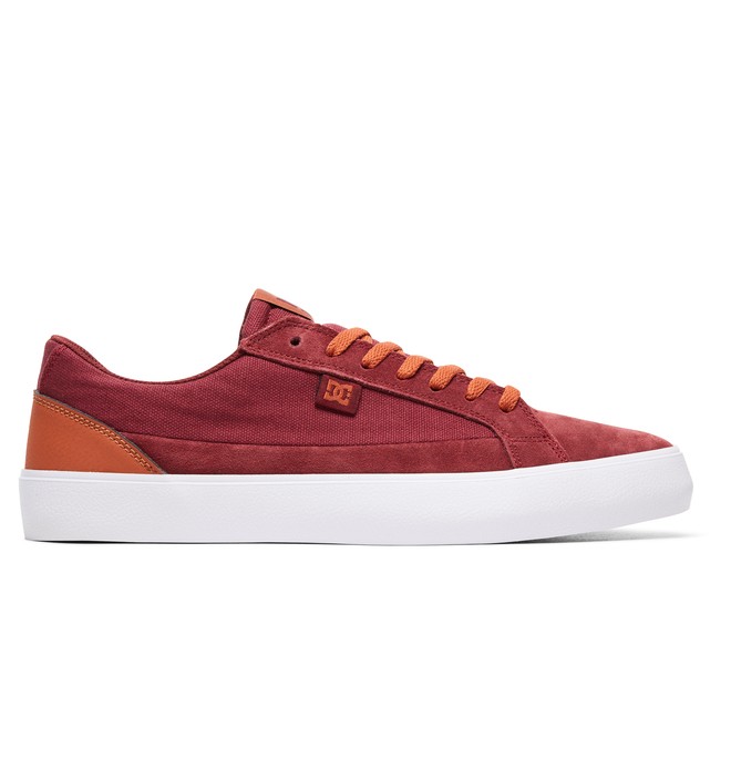 dcshoes, Men's Lynnfield Shoes, BURGUNDY/TAN (bt3) 0 Men's Lynnfield Shoes Red ADYS300489 DC Shoes