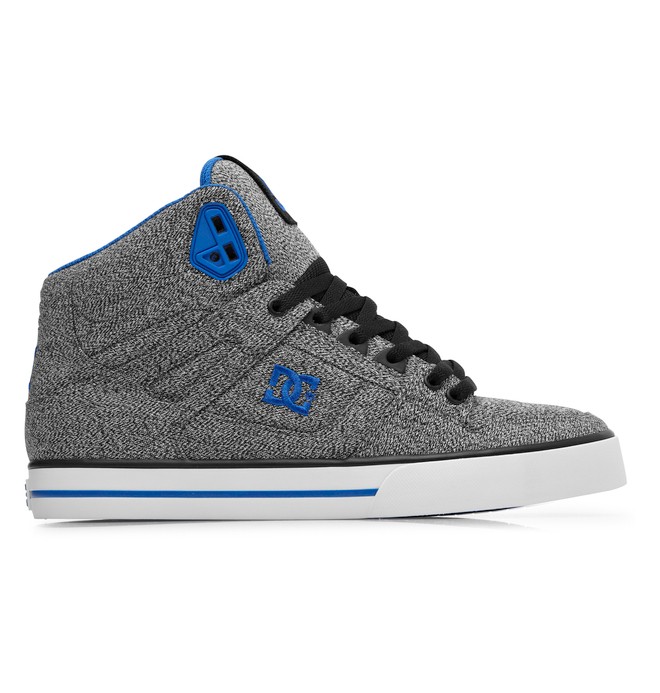 dcshoes, Pure High WC TX SE - Zapatillas de bota alta para Hombre, BLACK/BLUE (bkb) 0 Pure High WC TX SE - Zapatillas de bota alta para Hombre ADYS400004 DC Shoes