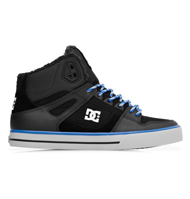 dcshoes, Spartan High WC WNT High Top Shoes, BLACK/NAUTICAL BLUE (1bn) 0 Spartan High WC WNT High Top Shoes ADYS400005 DC Shoes