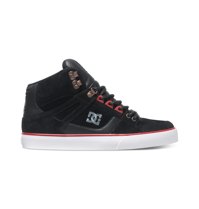 dcshoes, Pure WC WR - High-Top Shoes, BLACK (001) 0 Pure WC WR - High-Top Shoes ADYS400006 DC Shoes