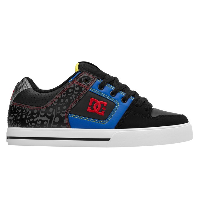 dcshoes, Men's Pure Travis Pastrana Shoes, BLACK/BATTLESHIP/ROY (ktr) 0 Men's Pure Travis Pastrana Shoes ADYS400008 DC Shoes