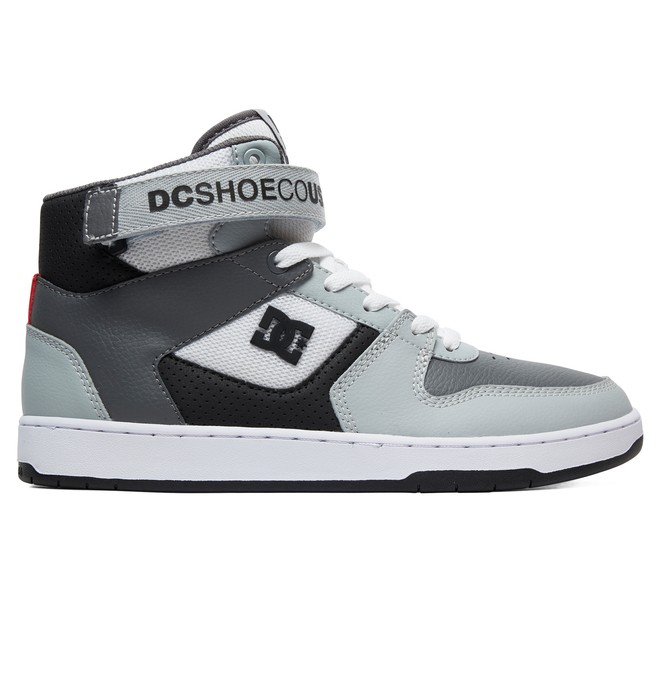 dcshoes, Pensford High-Top Shoes, WHITE/GREY/BLACK (wg2) 0 Pensford High-Top Shoes White ADYS400038 DC Shoes
