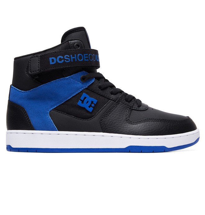 dcshoes, Pensford High-Top Shoes, BLACK/BLUE/WHITE (xkbw) 0 Pensford High-Top Shoes Multicolor ADYS400038 DC Shoes