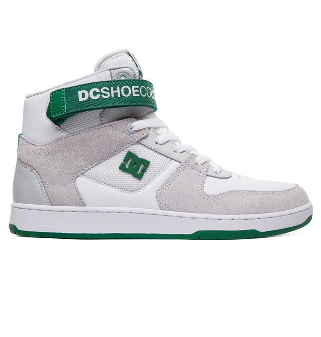 dcshoes, Zapatos Pensford, WHITE/GREY/GREEN (xwsg) 0 Zapatos Pensford Blanco ADYS400038 DC Shoes