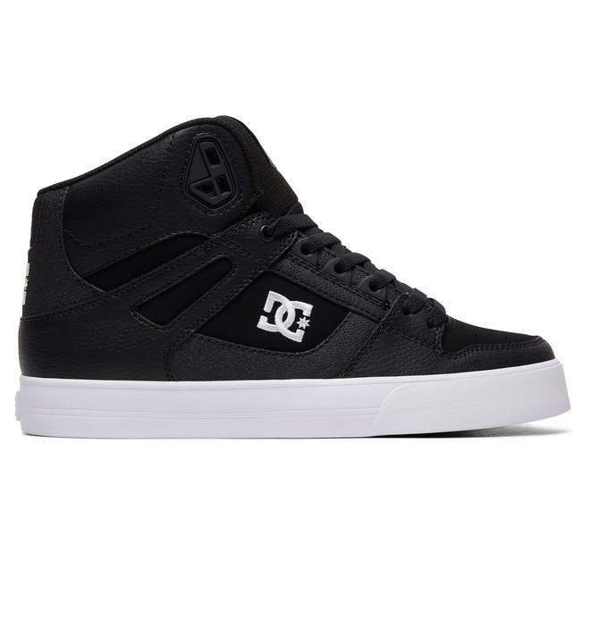 dcshoes, Men's Pure SE High-Top Shoes, BLACK/WHITE (bkw) 0 Men's Pure SE High-Top Shoes Black ADYS400043 DC Shoes