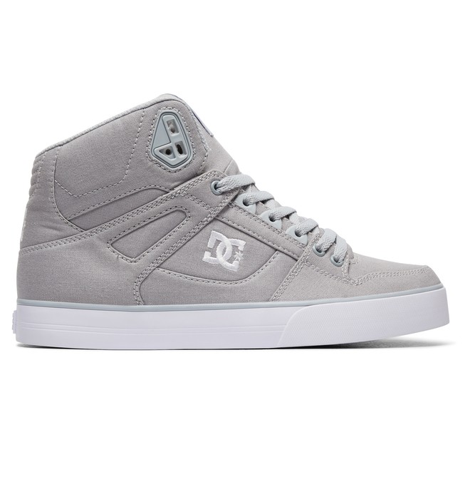 dcshoes, Men's Pure WC TX High Top Shoes, GREY (gry) 0 Men's Pure WC TX High Top Shoes Grey ADYS400044 DC Shoes