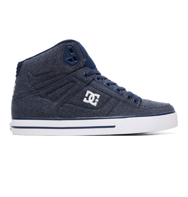 dcshoes, Pure WC TX SE High-Top Shoes, NAVY (410) 0 Pure WC TX SE High-Top Shoes Blue ADYS400046 DC Shoes