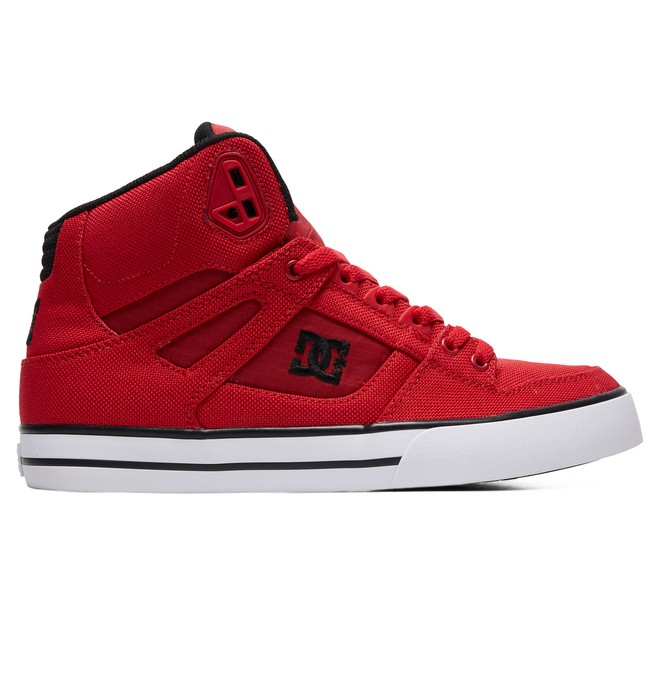 dcshoes, Pure WC TX SE High-Top Shoes, RED (600) 0 Pure WC TX SE High-Top Shoes Red ADYS400046 DC Shoes