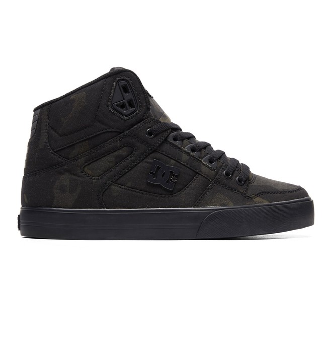 dcshoes, Pure WC TX SE High-Top Shoes, CAMO (cmo) 0 Pure WC TX SE High-Top Shoes Grey ADYS400046 DC Shoes